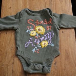 Adorable long sleeve bodysuit